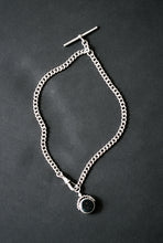 Load image into Gallery viewer, Albert Chain with T-Bar and Double Sided Spinner Fob
