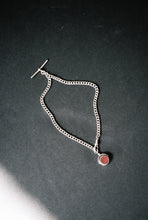 Load image into Gallery viewer, Albert Chain with T-Bar and Double Sided Spinner Fob
