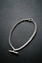 Load image into Gallery viewer, Early 1900's Curb Chain with T-Bar and Double Clasps
