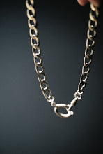 Load image into Gallery viewer, Chunky Flat Curb Chain with Bolt Clasp
