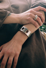 Load image into Gallery viewer, Fully Hallmarked Los Ballesteros Cuff with Round Cutouts
