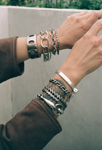 Load image into Gallery viewer, Fully Hallmarked Los Ballesteros Cuff with Round Cutouts
