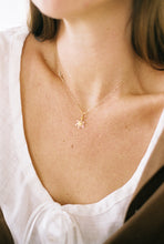 Load image into Gallery viewer, 14k Gold Sun Charm
