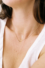 Load image into Gallery viewer, 14K Gold Dainty Layering Chain with Diamond
