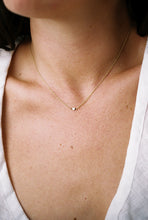 Load image into Gallery viewer, 14K Gold Dainty Layering Chain with Diamond
