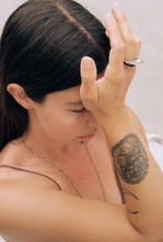 Load image into Gallery viewer, Geometric Ring with Pearl
