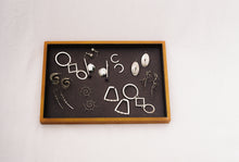 Load image into Gallery viewer, Pierre Cardin Fine Mixed Metal Front Hoop Earrings
