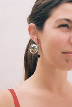Load image into Gallery viewer, Amethyst Lunar Balance Earrings

