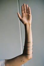 Load image into Gallery viewer, Modernist Spiral Cuff Bracelet
