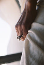 Load image into Gallery viewer, Brutalist Abstract Splash Ring
