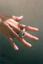 Load image into Gallery viewer, Abstract Postmodern Multi-Hoop Ring

