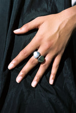 Load image into Gallery viewer, Italian Silver Cuff Ring
