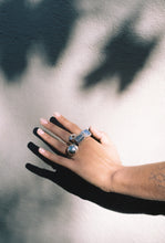 Load image into Gallery viewer, Square Signet Ring with Chalcedony
