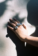 Load image into Gallery viewer, Square Signet Ring with Chalcedony
