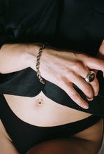 Load image into Gallery viewer, Hand-Forged Twisted Link Bracelet with Hook Clasp
