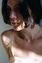 Load image into Gallery viewer, Modernist Gold Moonstone Pendant
