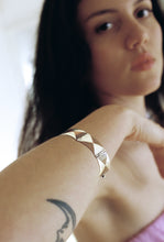 Load image into Gallery viewer, Mid-Century Copper Inlay Bracelet
