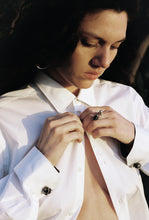 Load image into Gallery viewer, Mid-Century Raw Tourmaline Cuff Links
