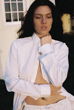 Load image into Gallery viewer, Mid-Century Raw Tourmaline Cuff Links
