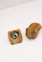 Load image into Gallery viewer, Deborah Bump Teak Pig Trinket Box
