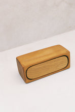 Load image into Gallery viewer, Mid-Century Signed Teak Box with Segmented Drawer

