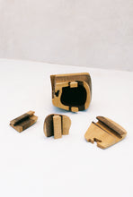 Load image into Gallery viewer, Artisan Signed Oak and Walnut Puzzle Box

