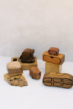 Load image into Gallery viewer, Artisan Signed Oak and Walnut Puzzle Box
