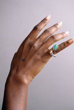 Load image into Gallery viewer, Free Flow Chrysoprase Sculpture Ring

