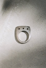 Load image into Gallery viewer, Postmodern Raised Flat Slice Ring
