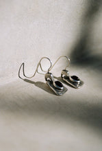 Load image into Gallery viewer, Artisan Onyx Hook Earrings

