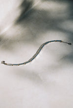 Load image into Gallery viewer, Silver and Gold Tube Chain Bacelet
