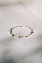 Load image into Gallery viewer, Silver and Gold Tube Chain Bacelet
