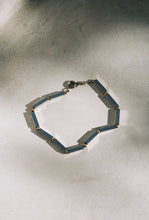 Load image into Gallery viewer, Silver and Gold Tube Chain Bacelet
