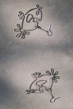 Load image into Gallery viewer, Wire Sculpted Fish Earrings
