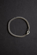 Load image into Gallery viewer, Antique Curb Link Bracelet with Bypass Clasp
