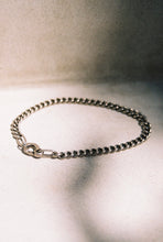 Load image into Gallery viewer, Antique Curb Link Bracelet with Bypass Clasp
