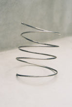 Load image into Gallery viewer, Modernist Spiral Cuff Bracelet
