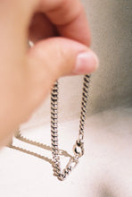 Load image into Gallery viewer, Antique Curb Link Bracelet with Bypass Clasp
