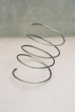 Load image into Gallery viewer, Modernist Spiral Cuff Bracelet
