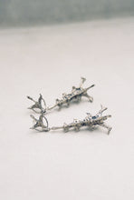 Load image into Gallery viewer, Brutalist Bone Form Drop Earrings
