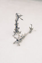 Load image into Gallery viewer, Brutalist Bone Form Drop Earrings
