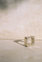 Load image into Gallery viewer, Square Lapis Inlay Ring
