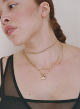 Load image into Gallery viewer, Italian Gold Tube Slider Chain Necklace
