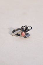 Load image into Gallery viewer, Brutalist Rhodochrosite Lattice Ring
