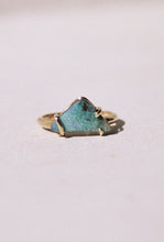 Load image into Gallery viewer, Postmodern Boulder Opal and Gold Ring
