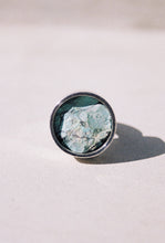 Load image into Gallery viewer, Danish Modernist Raw Turquoise Ring
