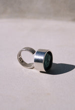 Load image into Gallery viewer, Danish Modernist Raw Turquoise Ring
