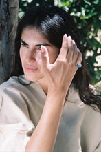 Load image into Gallery viewer, Kupittaan Kulta Moss Agate Sphere Ring
